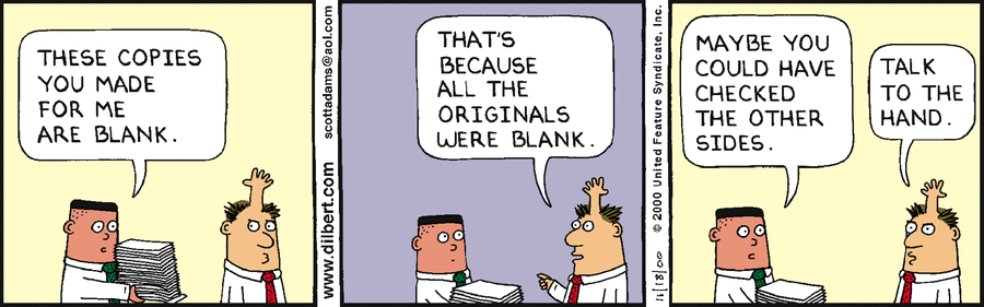 Dilbert Cartoon